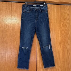 Classic Blue Straight Leg Jeans